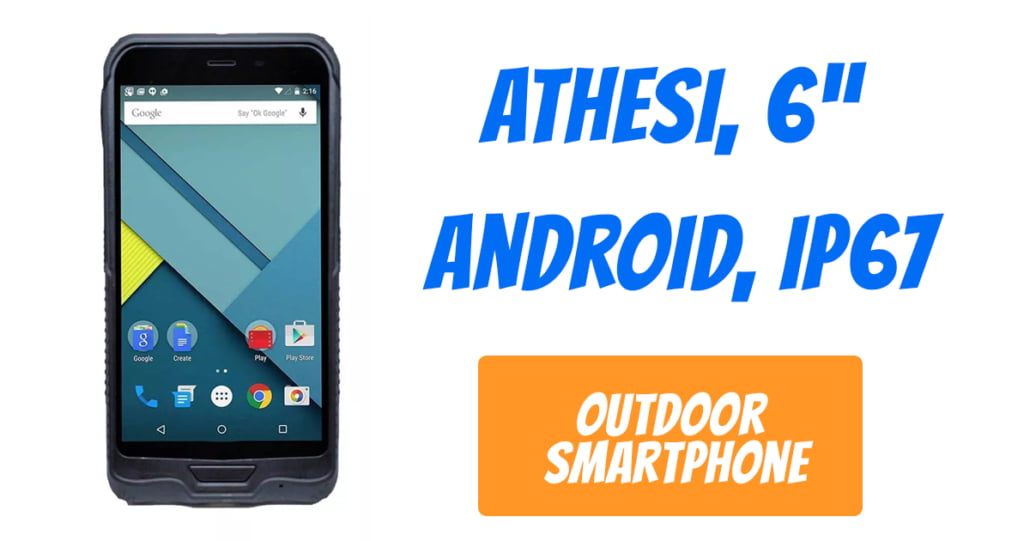 Beste Outdoor Smartphone voor Avontuurliefhebbers - Android IP67 - Athesi