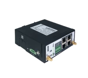 Afbeelding van Industrie Router Zijkant - De zijkant van een industriële router.